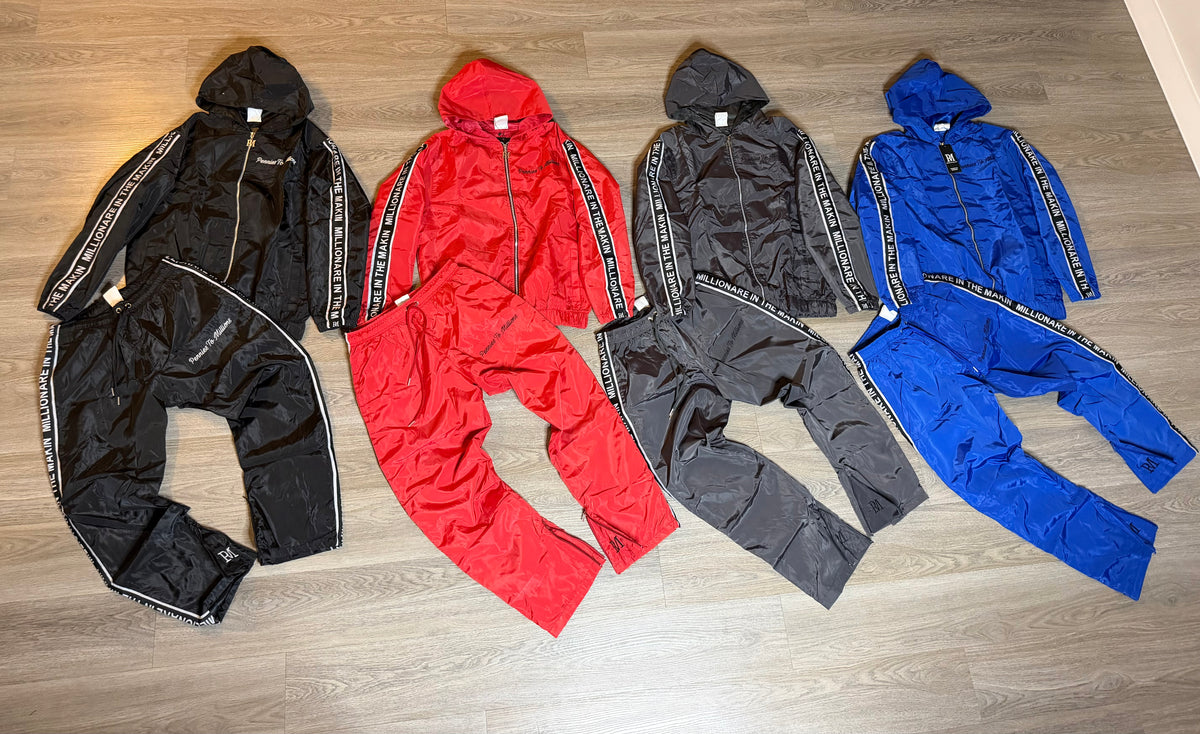 Millionaire In The Makin Windbreaker Set