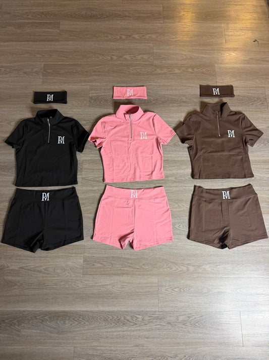 Female “Pretty Hustler” Short Set