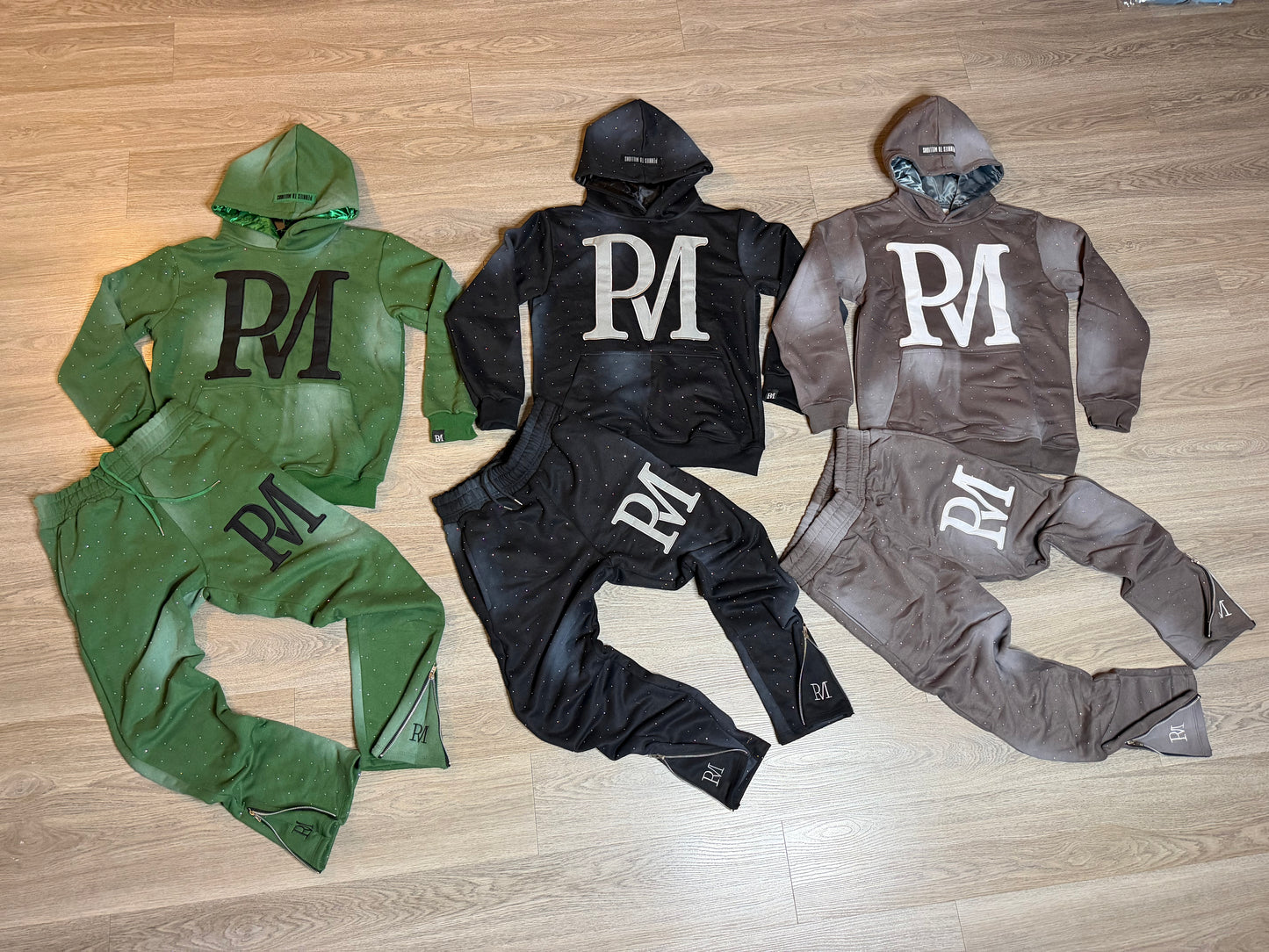 Big PM Rhinestones Set