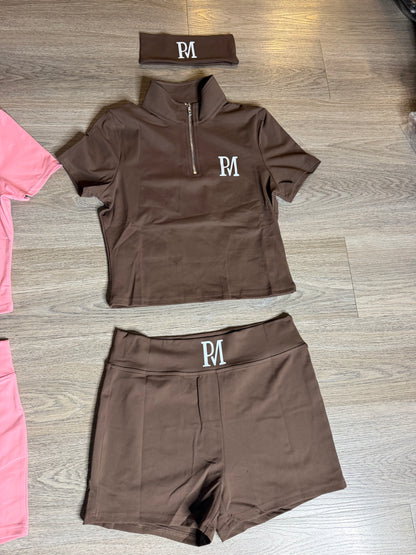 Female “Pretty Hustler” Short Set