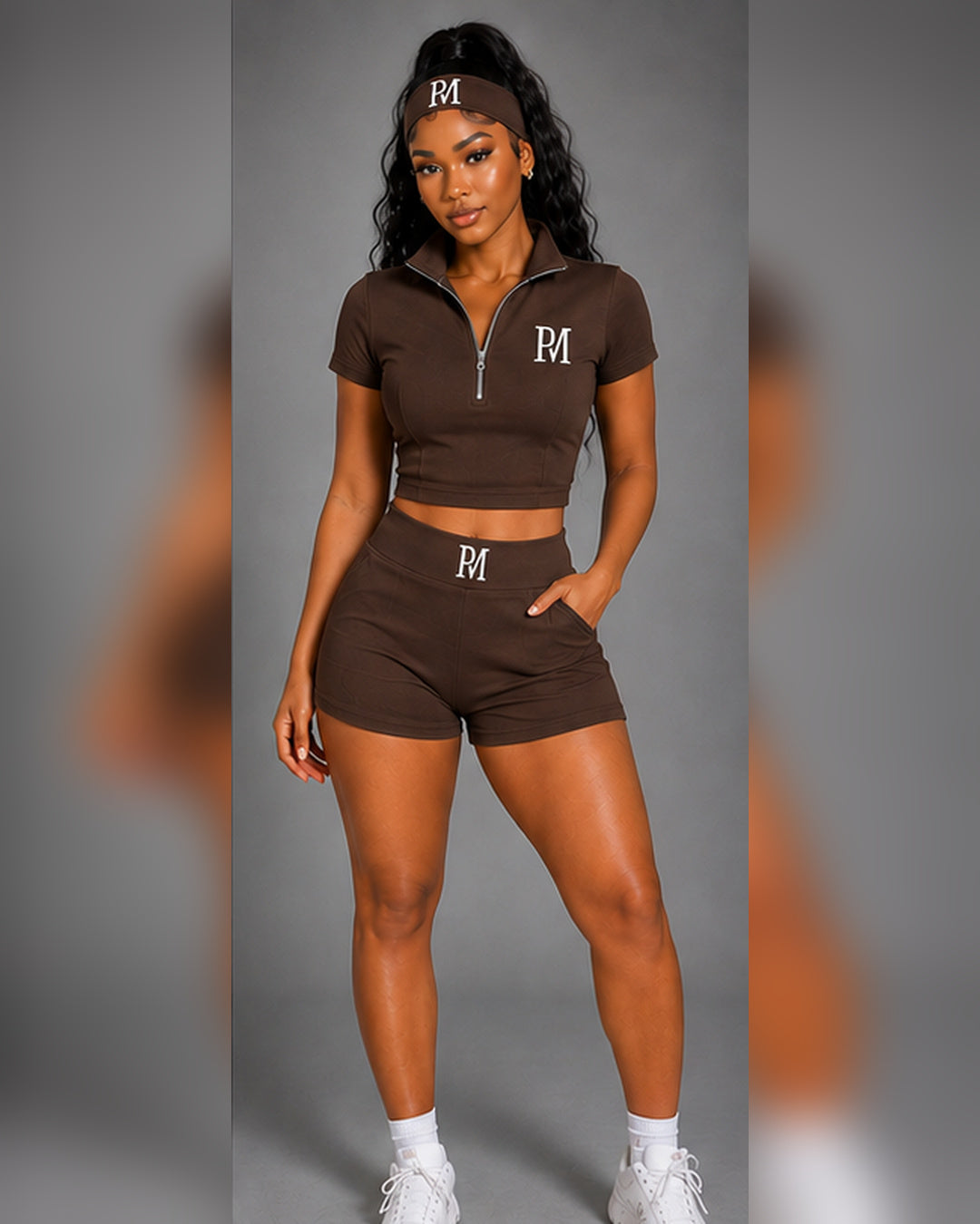 Female “Pretty Hustler” Short Set