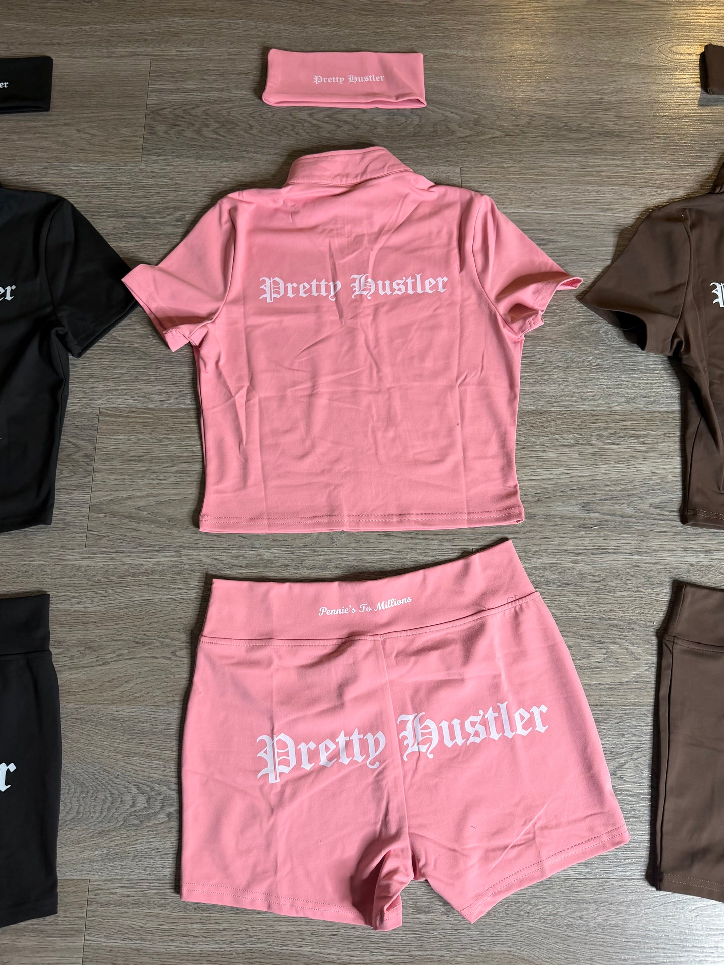 Female “Pretty Hustler” Short Set