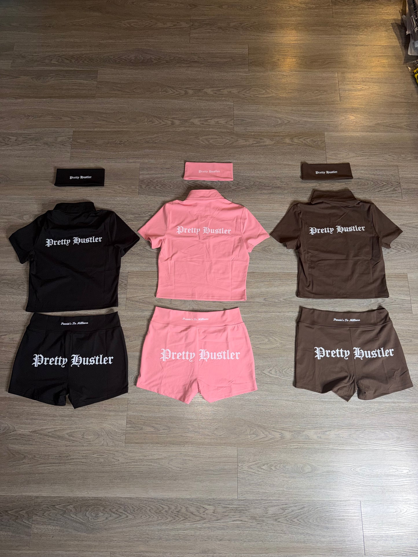 Female “Pretty Hustler” Short Set