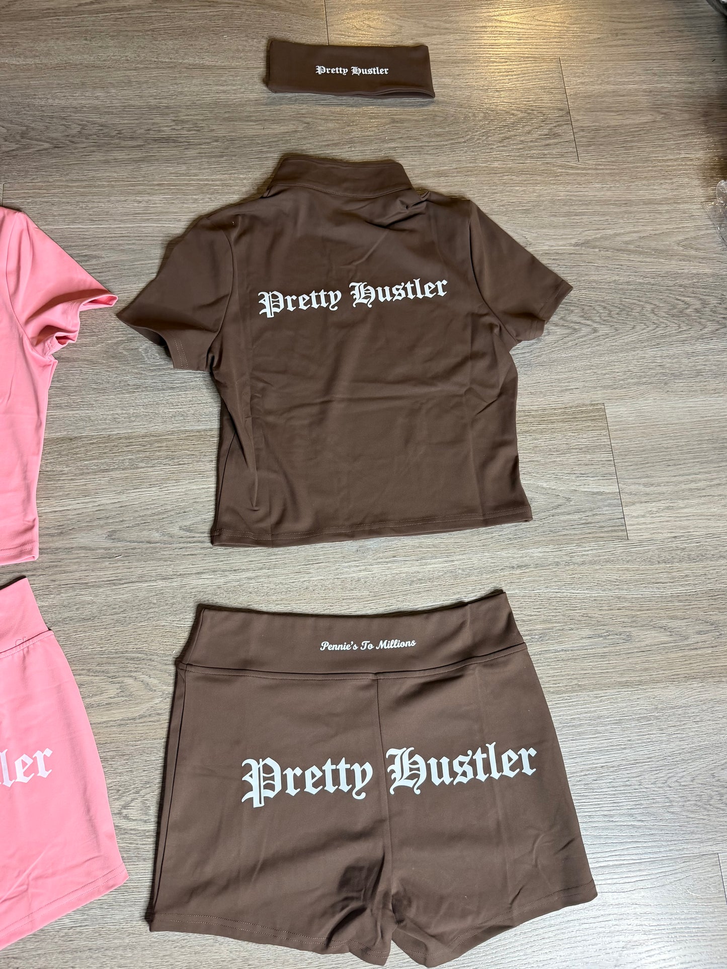 Female “Pretty Hustler” Short Set