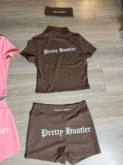 Female “Pretty Hustler” Short Set