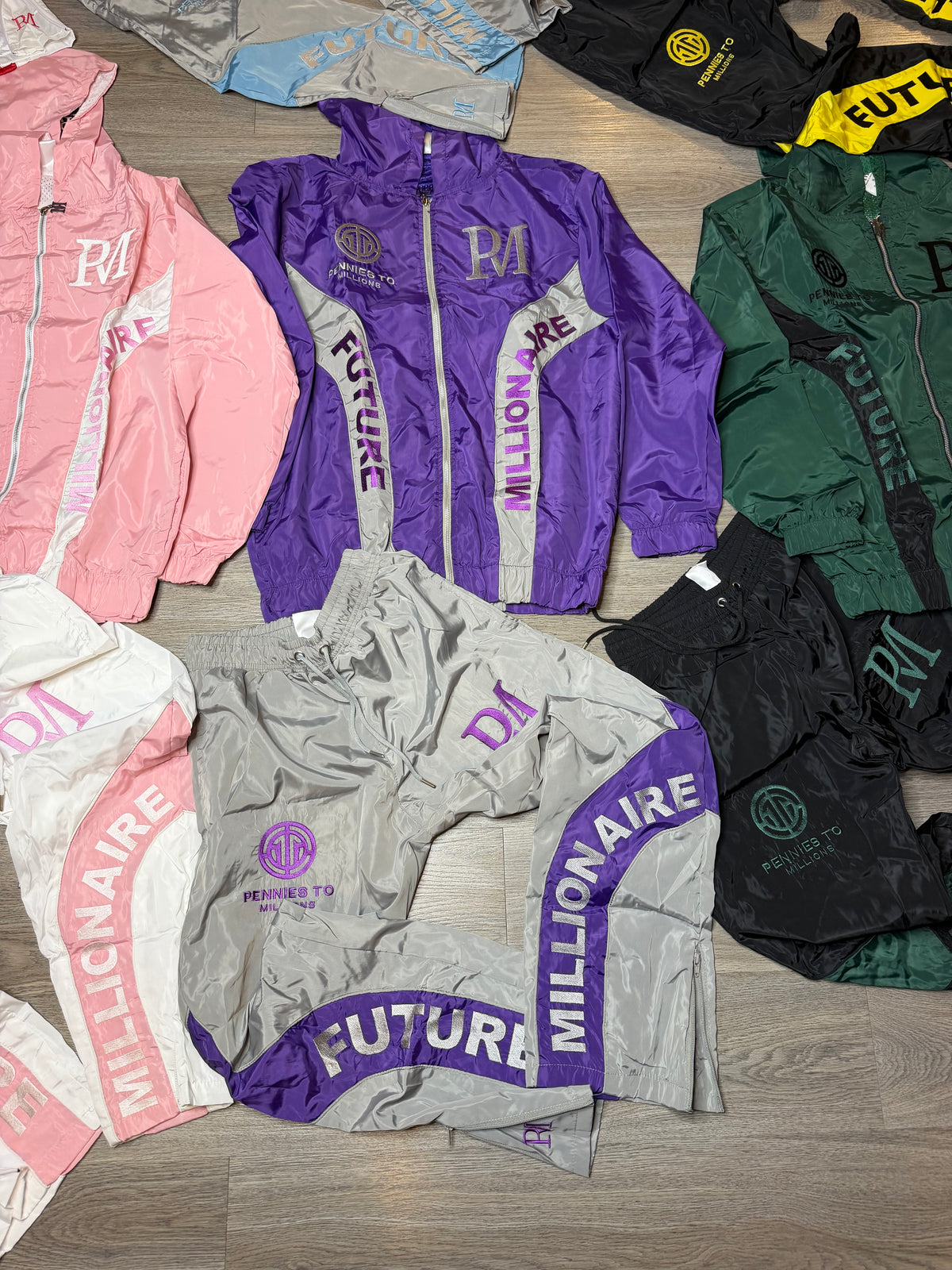Future Millionaire Windbreaker Set
